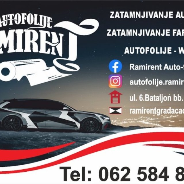 RAMIRENT AUTO-FOLIJE